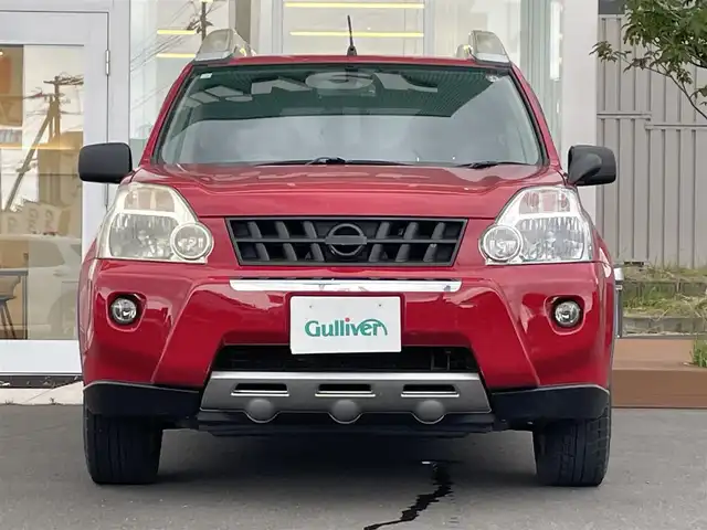 日産 エクストレイル 20St 道央・札幌 2009(平21)年 9.7万km バーニングレッド ・４WD/・社外ナビ/　CD＆AM＆FM＆TV/・ダウンヒルアシスト/・シートヒーター/・電動格納ミラー/・ドライブレコーダー/・夏タイヤ積込/・ETC/・クルーズコントロール/・純正フロアマット/・ドアバイザー/・フォグライト/・社外エンジンスターター/・ルーフレール
