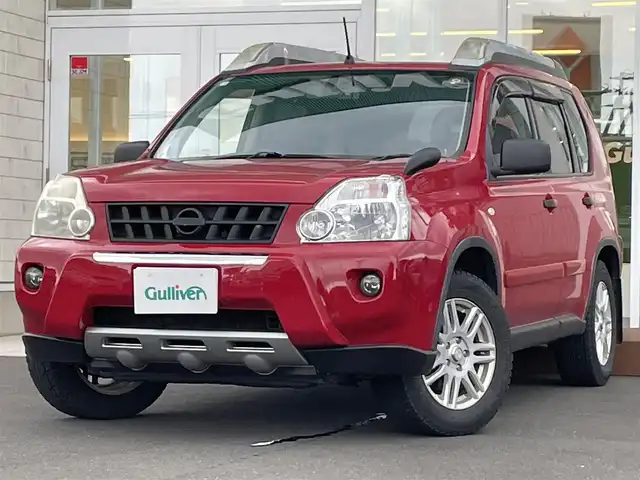 日産 エクストレイル 20St 道央・札幌 2009(平21)年 9.7万km バーニングレッド ・４WD/・社外ナビ/　CD＆AM＆FM＆TV/・ダウンヒルアシスト/・シートヒーター/・電動格納ミラー/・ドライブレコーダー/・夏タイヤ積込/・ETC/・クルーズコントロール/・純正フロアマット/・ドアバイザー/・フォグライト/・社外エンジンスターター/・ルーフレール