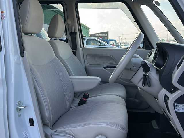 三菱 ｅＫスペース G 徳島県 2014(平26)年 4.9万km シルキーホワイト 社外7型ナビ　MM113D-WM/（ラジオ/フルセグ/CD/BT/USB）/バックカメラ/ETC/片側電動スライドドア/社外フロアマット/ドアバイザー/電動格納ミラー/後席サーキュレーター/スペアキー/スマートキー/アイドリングストップ/取扱説明書/新車時保証書