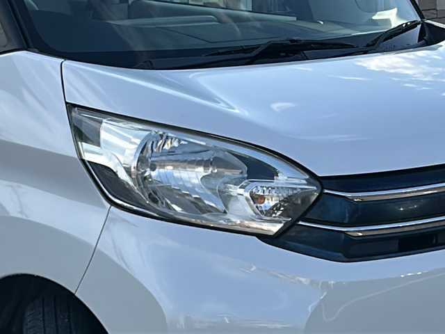 三菱 ｅＫスペース G 徳島県 2014(平26)年 4.9万km シルキーホワイト 社外7型ナビ　MM113D-WM/（ラジオ/フルセグ/CD/BT/USB）/バックカメラ/ETC/片側電動スライドドア/社外フロアマット/ドアバイザー/電動格納ミラー/後席サーキュレーター/スペアキー/スマートキー/アイドリングストップ/取扱説明書/新車時保証書