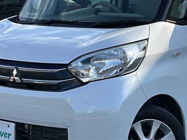 三菱 ｅＫスペース G 徳島県 2014(平26)年 4.9万km シルキーホワイト 社外7型ナビ　MM113D-WM/（ラジオ/フルセグ/CD/BT/USB）/バックカメラ/ETC/片側電動スライドドア/社外フロアマット/ドアバイザー/電動格納ミラー/後席サーキュレーター/スペアキー/スマートキー/アイドリングストップ/取扱説明書/新車時保証書