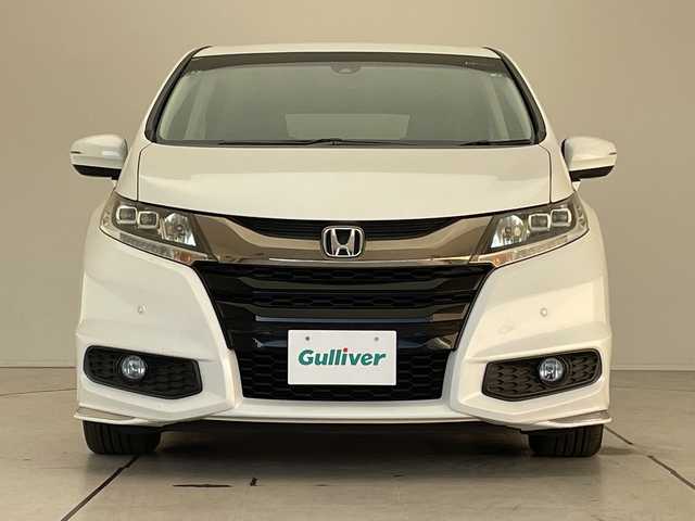 ホンダ オデッセイ アブソルート 20thアニバーサリー 愛知県 2015(平27)年 5.2万km ホワイトオーキッドパール ホンダセンシング/純正8型ナビ/フリップダウンモニター/両側パワースライドドア/レーダークルーズコントロール/バックカメラ/コーナーセンサー/純正アルミホイール/ＥＴＣ/LEDヘッドライト/パドルシフト/レーンキープアシスト/衝突軽減システム/フルセグ/CD DVD/Bluetooth/ステアリングスイッチ/スマートキー/プッシュスタート