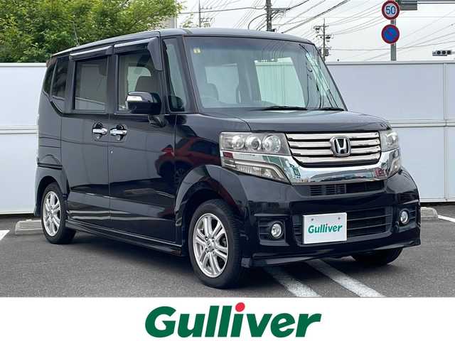 ホンダ Ｎ ＢＯＸ カスタム G Lパッケージ 岐阜県 2012(平24)年 11.8万km クリスタルブラックパール 純正HDDナビ /TV/バックカメラ/両側パワースライドドア/純正フロアマット/HIDヘッドライト/オートライト/ウインカーミラー/アームレスト/スマートキー/プッシュスタート/ドアバイザー/保証書/取扱説明書/スペアキー