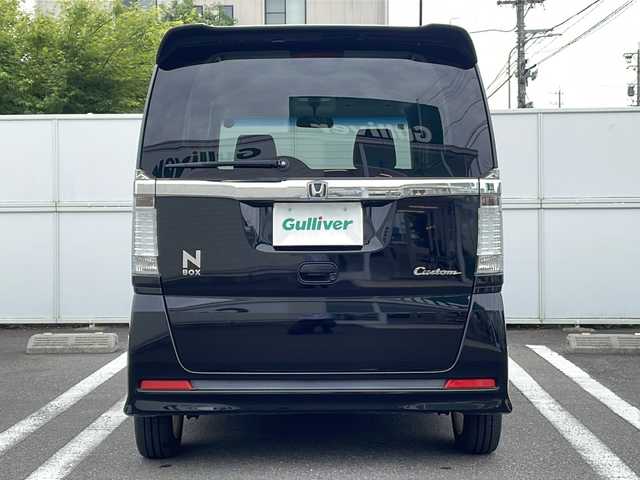 ホンダ Ｎ ＢＯＸ カスタム G Lパッケージ 岐阜県 2012(平24)年 11.8万km クリスタルブラックパール 純正HDDナビ /TV/バックカメラ/両側パワースライドドア/純正フロアマット/HIDヘッドライト/オートライト/ウインカーミラー/アームレスト/スマートキー/プッシュスタート/ドアバイザー/保証書/取扱説明書/スペアキー