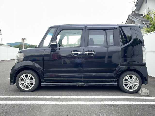 ホンダ Ｎ ＢＯＸ カスタム G Lパッケージ 岐阜県 2012(平24)年 11.8万km クリスタルブラックパール 純正HDDナビ /TV/バックカメラ/両側パワースライドドア/純正フロアマット/HIDヘッドライト/オートライト/ウインカーミラー/アームレスト/スマートキー/プッシュスタート/ドアバイザー/保証書/取扱説明書/スペアキー