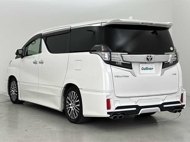 トヨタ ヴェルファイア ZA Gエディション 宮城県 2016(平28)年 3.2万km ホワイトパールクリスタルシャイン TRDエアロ（FSR）/TRDマフラー/JBLサウンド/4WD/全周囲カメラ/プリクラッシュセーフティー/レーダークルーズコントロール/オートハイビーム/メーカーOPナビ/・BT.CD.DVD.USB.SD/ワンセグTV/純正フリップダウンモニター/電動リアゲート/両側パワースライドドア/ハーフレザーシート/全席パワーシート/オットマン/ウッドコンビステアリング/ステアリングヒーター/ステアリングスイッチ/ビルトインETC/ドライブレコーダー（F）/プッシュスタート/スマートキー×2/電動パーキングブレーキ/LEDヘッドライト/LEDフォグライト/純正18インチAW/純正フロアマット/ドアバイザー/ロールサンシェード
