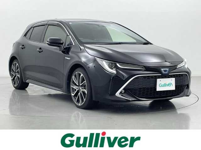 トヨタ カローラ スポーツ ハイブリッドG Z 熊本県 2018(平30)年 7万km アティチュードブラックマイカ 純正9インチナビNSZT-Y68T/(CD/DVD/AM/FM/USB/HDMI/BT)/バックカメラ/ビルトインETC/プリクラッシュセーフティ/レーンキープアシスト/クルーズコントロール追従あり/ブラインドスポットモニター/標識認識機能/電動パーキングブレーキ/前後コーナーセンサー/オートライト/オートマチックハイビーム/ヘッドライトレベライザー/スペアキー1本