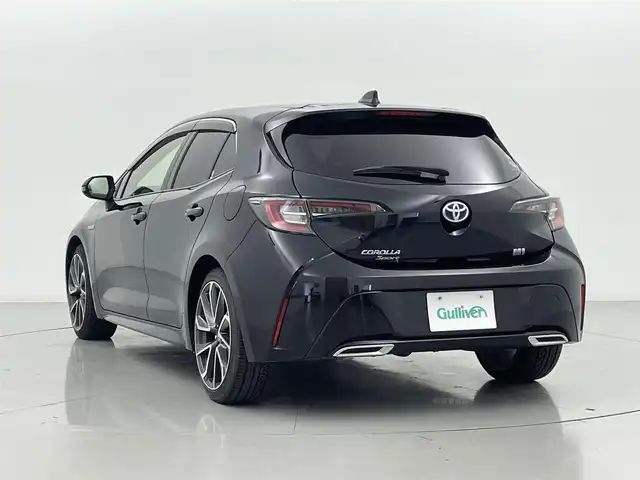 トヨタ カローラ スポーツ ハイブリッドG Z 熊本県 2018(平30)年 7万km アティチュードブラックマイカ 純正9インチナビNSZT-Y68T/(CD/DVD/AM/FM/USB/HDMI/BT)/バックカメラ/ビルトインETC/プリクラッシュセーフティ/レーンキープアシスト/クルーズコントロール追従あり/ブラインドスポットモニター/標識認識機能/電動パーキングブレーキ/前後コーナーセンサー/オートライト/オートマチックハイビーム/ヘッドライトレベライザー/スペアキー1本