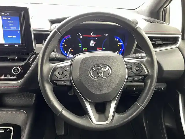 トヨタ カローラ スポーツ ハイブリッドG Z 熊本県 2018(平30)年 7万km アティチュードブラックマイカ 純正9インチナビNSZT-Y68T/(CD/DVD/AM/FM/USB/HDMI/BT)/バックカメラ/ビルトインETC/プリクラッシュセーフティ/レーンキープアシスト/クルーズコントロール追従あり/ブラインドスポットモニター/標識認識機能/電動パーキングブレーキ/前後コーナーセンサー/オートライト/オートマチックハイビーム/ヘッドライトレベライザー/スペアキー1本