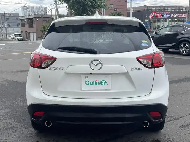 マツダ ＣＸ－５ 20S 道央・札幌 2013(平25)年 4.7万km クリスタルホワイトパールマイカ ワンオーナー/セーフティクルーズパッケージ/・リアビークルモニタリングシステム/・クルーズコントロール/・スマートシティブレーキサポート/・AT誤発進抑制制御/ディスチャージパッケージ/・ディスチャージヘッドランプ/・アダプティブフロントライティングシステム/・オートライトシステム/・レインセンサーワイパー/純正ナビ【CA9PA】/フルセグTV/CD/DVD/Bluetooth/USB/バックカメラ/純正17インチアルミホイール/スマートキー2本/純正エンジンスターター/ビルトインETC