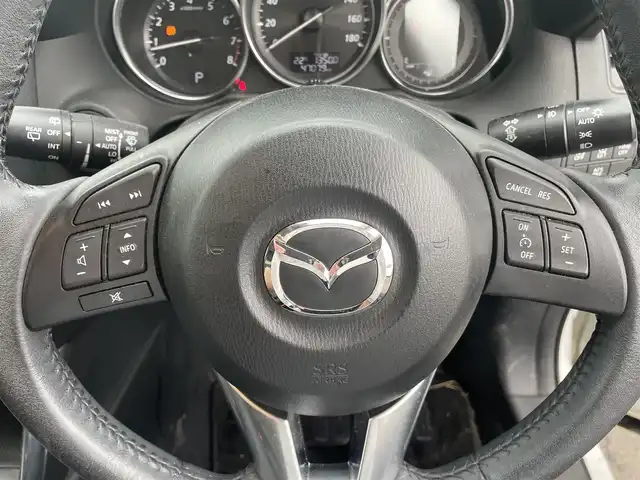 マツダ ＣＸ－５ 20S 道央・札幌 2013(平25)年 4.7万km クリスタルホワイトパールマイカ ワンオーナー/セーフティクルーズパッケージ/・リアビークルモニタリングシステム/・クルーズコントロール/・スマートシティブレーキサポート/・AT誤発進抑制制御/ディスチャージパッケージ/・ディスチャージヘッドランプ/・アダプティブフロントライティングシステム/・オートライトシステム/・レインセンサーワイパー/純正ナビ【CA9PA】/フルセグTV/CD/DVD/Bluetooth/USB/バックカメラ/純正17インチアルミホイール/スマートキー2本/純正エンジンスターター/ビルトインETC