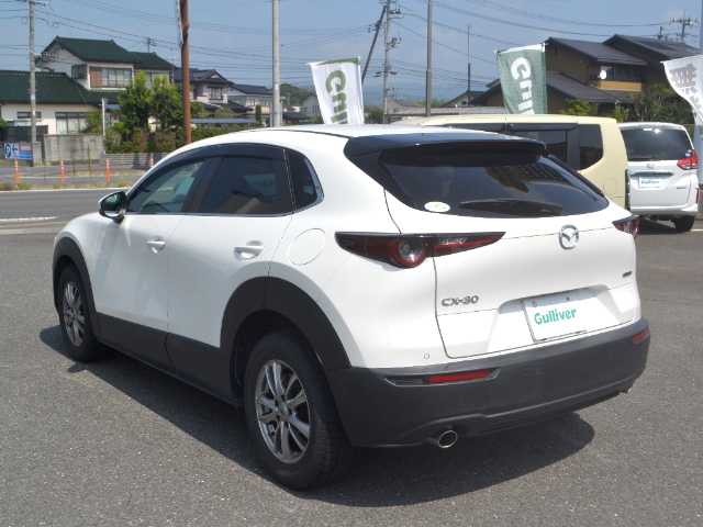 マツダ ＣＸ－３０ 20S 大分県 2020(令2)年 4.1万km スノーフレイクホワイトパールマイカ /　1オーナー/　純正ナビ/　フルセグTV/　Bluetooth/　CD/DVD/　バックモニター/　ETC/　衝突軽減ブレーキ/　レーンキープアシスト/　レーダークルーズコントロール/　コーナーセンサー/　LEDヘッドライト/　スマートキー/　スペアキー/　ドアバイザー/　フロアマット/　社外16インチAW/　純正AW積み込み/