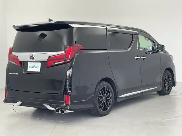 トヨタ アルファード S Cパッケージ 愛知県 2021(令3)年 2.4万km ブラック モデリスタフルエアロ/純正ナビ/・Bluetooth/・フルセグテレビ/バックカメラ/両側パワースライドドア/衝突軽減ブレーキ/レーンキープアシスト/オートマチックハイビーム/パワーシート/ステアリングヒーター/シートヒーター/ベンチレーション/デジタルインナーミラー/前後コーナーセンサー/レーダークルーズコントロール/前後ドライブレコーダー/ビルトインETC/LEDヘッドライト