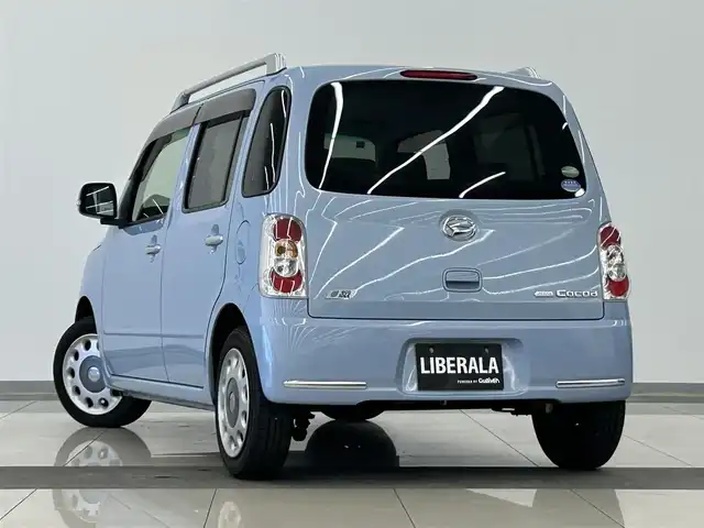 ダイハツ ミラ ココア プラスX 岡山県 2012(平24)年 9.1万km ミストブルーマイカメタリック 社外カーオーディオ/ドアバイザー/ＥＴＣ/オートエアコン/ＣＤ/ＡＭ・ＦＭ/ＭＤ
