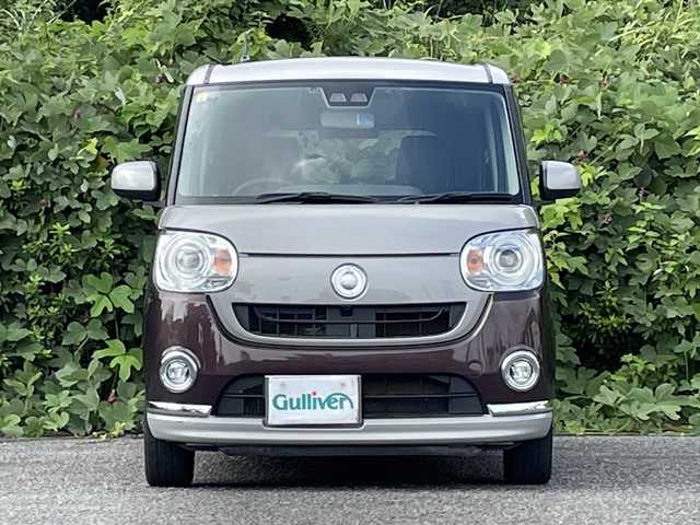 ダイハツ ムーヴ キャンバス G メイクアップ SA Ⅲ 大分県 2018(平30)年 9.9万km スムースグレーマイカメタリック/プラムブラウンクリスタルマイカ 2トーン 両側パワースライドドア/社外メモリーナビ/フルセグ/DVD/Bluetooth/バックカメラ/純正LEDヘッドライト/オートライトコントロール/ETC/スマートキー/エンジンプッシュスタート/オートハイビームアシスト/アイドリングストップ/リアソナー