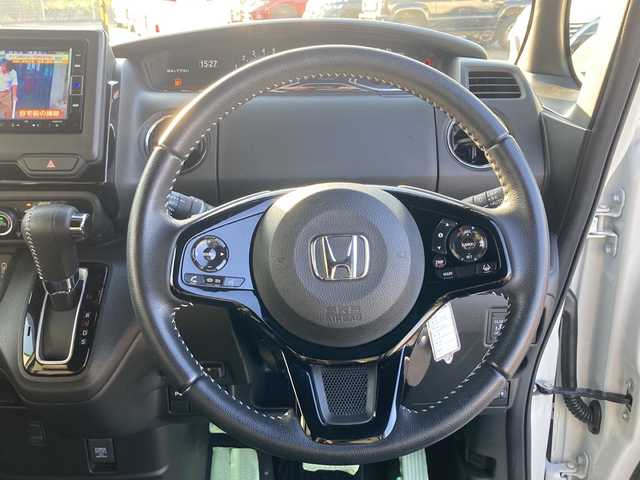ホンダ Ｎ ＢＯＸ カスタム L ターボ 岐阜県 2021(令3)年 5.8万km プラチナホワイトパール 登録時走行距離：57376km/純正ナビ/バックカメラ/テレビ・Bluetooth・CD/両側パワースライドドア/レーダークルーズコントロール/ホンダセンシング/コーナーセンサー/ETC/LEDヘッドライト/オートライト/ハーフレザーシート/純正15インチアルミホイール/プッシュスタート/スマートキー