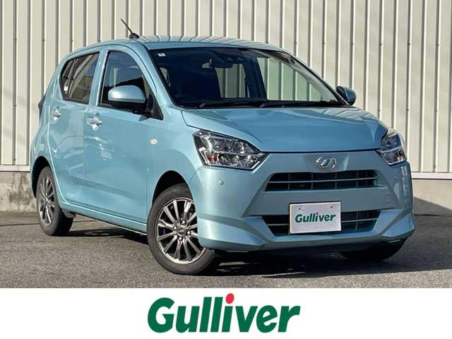 ダイハツ ミラ イース X リミテッド SAⅢ 新潟県 2022(令4)年 2.2万km スカイブルーメタリック 4WD/衝突被害軽減システム/HDDナビ/　　【CD　DVD　BT　MSV　USB】/バックカメラ/LEDオートライト/14インチアルミホイール/寒冷地仕様/アイドリングストップ/コーナーセンサー/電動格納ミラー/純正フロアマット/リモコンキー/スペアキー