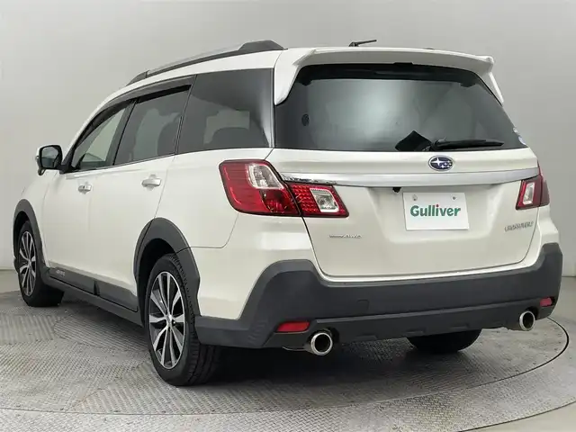 スバル エクシーガクロスオーバー７ モダンスタイル 道央・札幌 2016(平28)年 4.8万km クリスタルホワイトP ・４WD/・アイサイト/・純正ナビ/　CD/DVD/BT/フルセグ/・バックカメラ/・ドライブレコーダー/・ETC/・衝突被害軽減ブレーキ/・レーンキープアシスト/・レーダークルーズコントロール/・アイドリングストップ/・ハーフレザーシート/・パワーシート/・シートヒーター/・パドルシフト/・LEDヘッドライト/・スマートキー/・プッシュスタート/・電格ミラー/・横滑り防止装置