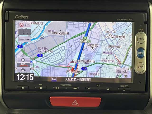 ホンダ Ｎ ＢＯＸ SSパッケージ 大阪府 2014(平26)年 5.4万km ヒダマリアイボリーパール 純正インターナビ(Gathers/VXM-145FSi)/【ワンセグTV/Bluetooth/CD/DVD/FM/AM】/両側パワースライドドア/バックカメラ/シティブレーキアクティブシステム/・低速域衝突軽減ブレーキ/・誤発進抑制機能/D/N席シートヒーター/純正14インチアルミホイール/HIDヘッドライト/オートライト/電動格納ミラー/シガーソケット/後席チップアップシート/ドアバイザー/W＋サイドエアバック/カーテンエアバック/ウィンカーミラー/スマートキー/スペアキー/プッシュスタート