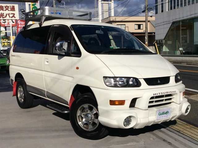 三菱 デリカスペースギア シャモニー ハイルーフ ルーフラック リアラダー Etc 04年式 平成16年式 ソフィアホワイト Id 中古車検索のガリバー