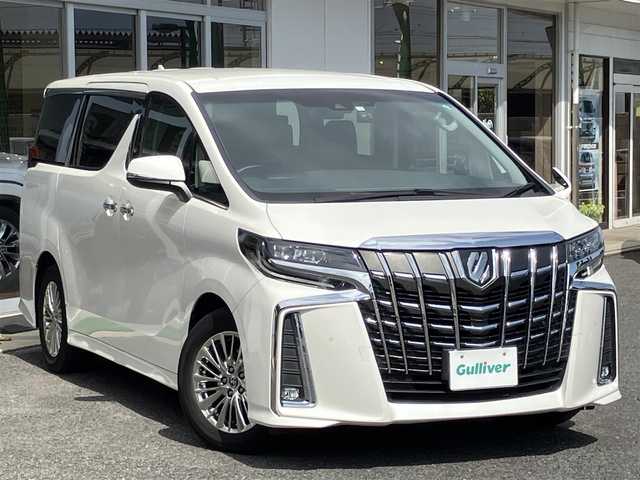 トヨタ アルファード S 山口県 2020(令2)年 3.2万km ホワイトパールクリスタルシャイン 新車ワンオーナー/純正フロアマット/純正フォグランプ/純正17インチアルミ/ディスプレイオーディオ/　　＆バックカメラ/ビルトインETC2.0/左パワースライドドア/オートライト/オートハイビーム/トヨタセーフティセンス