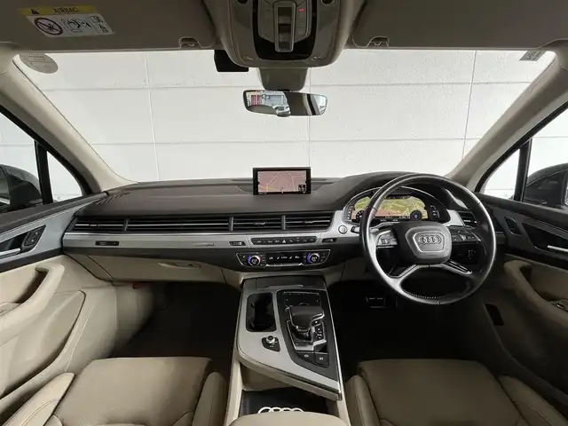 アウディ Ｑ７ 55TFSIクワトロアダプティブエアサスペンション 山形県 2020(令2)年 4.6万km 黒 7シーターパッケージ/・3列シート/・4ゾーンオートマチックエアコンディショナー/・電動リアゲート/・フットオープナー/コンフォートパッケージ/・コンフォートシート/・シードベンチレーション/・ボルテラレザー/パノラマサンルーフ/純正ナビ/フルセグTV/360°カメラ