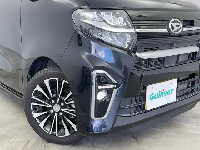 ダイハツ タント カスタム RS セレクション 新潟県 2020(令2)年 6.6万km パールブラック 純正ナビ/フルセグTV/Bluetooth/パノラマモニター/ドライブレコーダー/両側パワースライドドア/衝突軽減ブレーキ/レーダークルーズコントロール/ハーフレザーシート/前席シートヒーター/プッシュスタート/オートライト/LEDヘッドライト