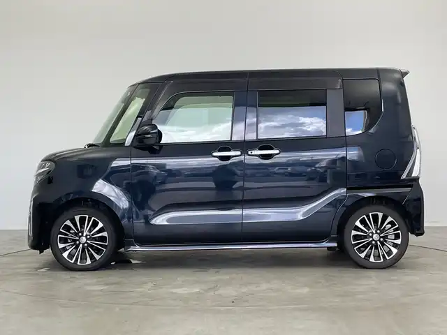 ダイハツ タント カスタム RS セレクション 新潟県 2020(令2)年 6.6万km パールブラック 純正ナビ/フルセグTV/Bluetooth/パノラマモニター/ドライブレコーダー/両側パワースライドドア/衝突軽減ブレーキ/レーダークルーズコントロール/ハーフレザーシート/前席シートヒーター/プッシュスタート/オートライト/LEDヘッドライト