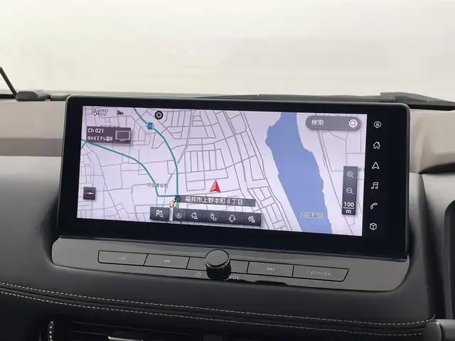日産 エクストレイル G e－4ORCE 福井県 2023(令5)年 1.3万km 黒／ゴールド 純正12.3型ナビ/（AM/FM/BT/USB/フルセグ）/全方位カメラ/HUD/ビルトイン2.0ETC/デジタルインナーミラー/オートホールド付電子パーキング/パワーバックドア/レザーシート/D/N席パワーシート/D席メモリシート/D/N席シートヒーター/ハンドルヒーター/ブラインドスポットモニター/衝突被害軽減システム/レーダークルーズコントロール/レーンキープアシスト/コーナーセンサー/横滑り防止装置/オートLEDライト/オートマチックハイビーム/純正アルミホイール/純正フロアマット/純正エンジンスターター/社外スタッドレスタイヤ積込/保証書/取扱説明書/ナビ説明書