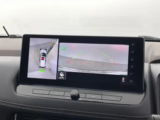 日産 エクストレイル G e－4ORCE 福井県 2023(令5)年 1.3万km 黒／ゴールド 純正12.3型ナビ/（AM/FM/BT/USB/フルセグ）/全方位カメラ/HUD/ビルトイン2.0ETC/デジタルインナーミラー/オートホールド付電子パーキング/パワーバックドア/レザーシート/D/N席パワーシート/D席メモリシート/D/N席シートヒーター/ハンドルヒーター/ブラインドスポットモニター/衝突被害軽減システム/レーダークルーズコントロール/レーンキープアシスト/コーナーセンサー/横滑り防止装置/オートLEDライト/オートマチックハイビーム/純正アルミホイール/純正フロアマット/純正エンジンスターター/社外スタッドレスタイヤ積込/保証書/取扱説明書/ナビ説明書