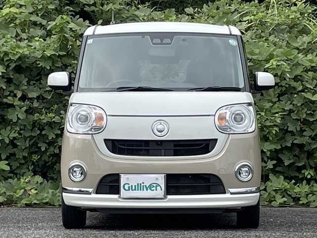 ダイハツ ムーヴ キャンバス G メイクアップ SA Ⅲ 大分県 2017(平29)年 11.4万km パールホワイトⅢ/ナチュラルベージュマイカメタリック 2トーン 両側パワースライドドア/純正メモリーナビ/アラウンドビューモニター/フルセグ/DVD/Bluetooth/純正ドライブレコーダー/純正LEDヘッドライト/オートライト/オートハイビーム/スマートキー/エンジンプッシュスタート/ETC