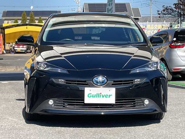 トヨタ プリウス S 茨城県 2019(平31)年 10.5万km アティチュードブラックマイカ 純正ナビ/ドライブレコーダー/ETC/フルセグテレビ/バックカメラ/プッシュスタート/クルーズコントロール/ドアバイザー/ウィンカーミラー/LEDヘッドライト