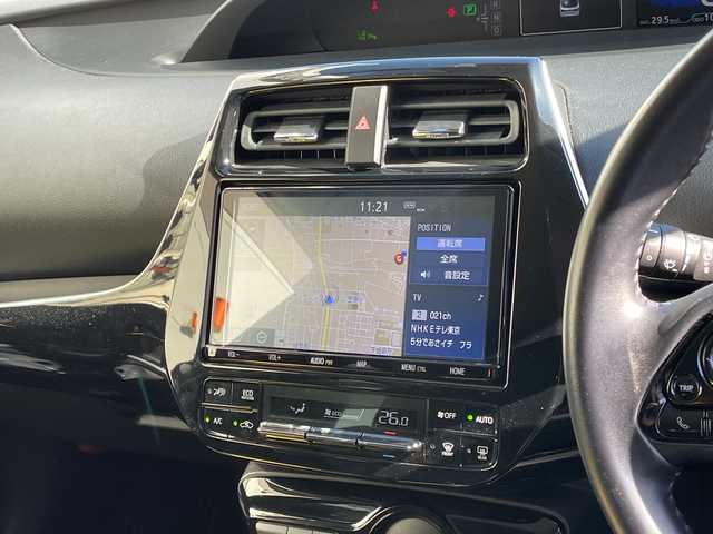 トヨタ プリウス S 茨城県 2019(平31)年 10.5万km アティチュードブラックマイカ 純正ナビ/ドライブレコーダー/ETC/フルセグテレビ/バックカメラ/プッシュスタート/クルーズコントロール/ドアバイザー/ウィンカーミラー/LEDヘッドライト