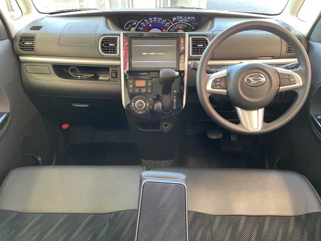 ダイハツ タント カスタム X トップED SA Ⅲ 埼玉県 2018(平30)年 5.9万km ファイアークォーツレッドM スマートアシスト /純正8インチメモリナビ/　　CD/DVD/BT/フルセグ /バックカメラ /片側パワースライドドア  /LEDオートライト /ハーフレザーシート /シートヒーター /純正14インチアルミホイール /ステアリングスイッチ /ETC