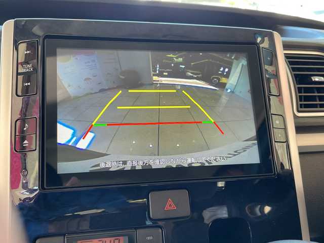 ダイハツ タント カスタム X トップED SA Ⅲ 埼玉県 2018(平30)年 5.9万km ファイアークォーツレッドM スマートアシスト /純正8インチメモリナビ/　　CD/DVD/BT/フルセグ /バックカメラ /片側パワースライドドア  /LEDオートライト /ハーフレザーシート /シートヒーター /純正14インチアルミホイール /ステアリングスイッチ /ETC