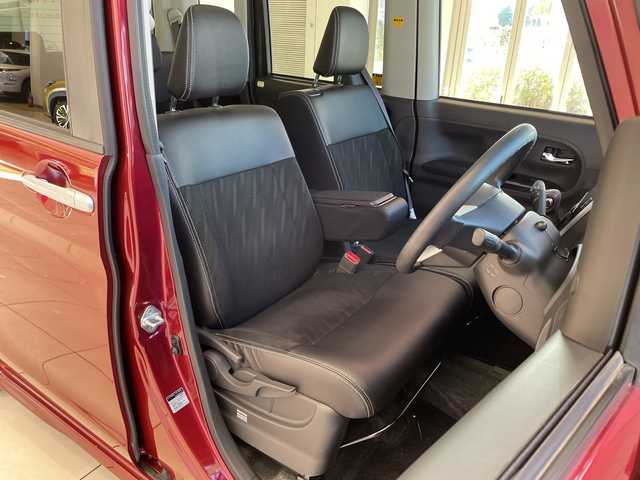 ダイハツ タント カスタム X トップED SA Ⅲ 埼玉県 2018(平30)年 5.9万km ファイアークォーツレッドM スマートアシスト /純正8インチメモリナビ/　　CD/DVD/BT/フルセグ /バックカメラ /片側パワースライドドア  /LEDオートライト /ハーフレザーシート /シートヒーター /純正14インチアルミホイール /ステアリングスイッチ /ETC