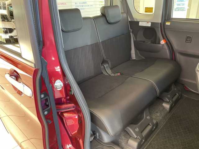 ダイハツ タント カスタム X トップED SA Ⅲ 埼玉県 2018(平30)年 5.9万km ファイアークォーツレッドM スマートアシスト /純正8インチメモリナビ/　　CD/DVD/BT/フルセグ /バックカメラ /片側パワースライドドア  /LEDオートライト /ハーフレザーシート /シートヒーター /純正14インチアルミホイール /ステアリングスイッチ /ETC