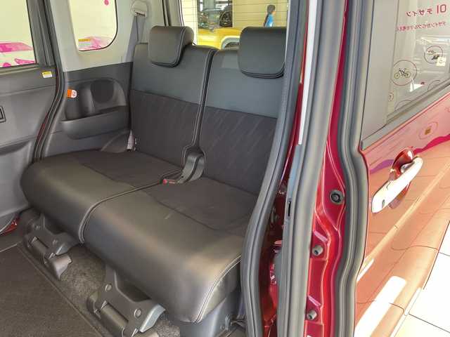 ダイハツ タント カスタム X トップED SA Ⅲ 埼玉県 2018(平30)年 5.9万km ファイアークォーツレッドM スマートアシスト /純正8インチメモリナビ/　　CD/DVD/BT/フルセグ /バックカメラ /片側パワースライドドア  /LEDオートライト /ハーフレザーシート /シートヒーター /純正14インチアルミホイール /ステアリングスイッチ /ETC