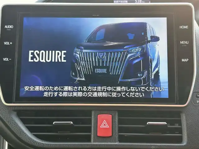 トヨタ エスクァイア ハイブリッド Gi 長崎県 2020(令2)年 7万km ホワイトパールクリスタルシャイン /ナビ/Bluetoothaudio/AM.FM/DVD/TV//バックカメラ//ビルトインETC//クルーズコントロール//前後コーナーセンサー//純正前部ドライブレコーダー//純正15インチアルミホイール