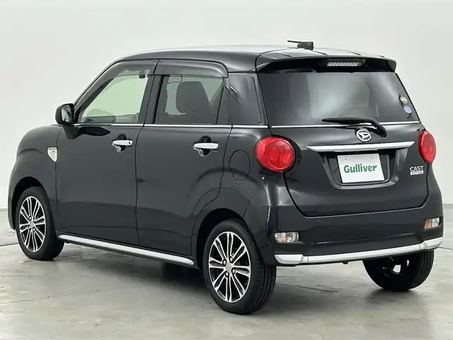 ダイハツ キャスト スタイル G ターボ VS SAⅢ 福岡県 2020(令2)年 2.1万km ブラックマイカメタリック 純正ナビ（フルセグＴＶ）　/全方位カメラ　/ＥＴＣ　/ドライブレコーダー　/コーナーセンサー　/衝突軽減ブレーキ　/レーンキープ　/横滑り防止装置　/アイドリングストップ　/シートヒーター　/純正１５インチＡＷ　/ＬＥＤ