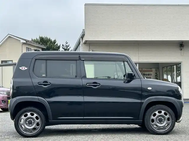 スズキ ハスラー G 宮城県 2017(平29)年 2.8万km ブルーイッシュブラックパール3 社外ディスプレイオーディオ/Radio/Bluetooth/シートヒーターDN席/純正フロアマット/純正アルミホイール15インチ/レーダーブレーキサポート/アイドリングストップ/横滑り防止/スマートキーx2