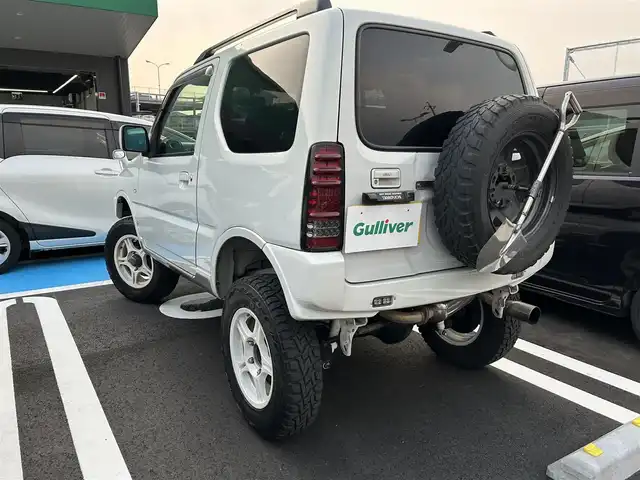 スズキ ジムニー ランドベンチャー 愛知県 2005(平17)年 16.1万km パールホワイトマイカ 運転席シートヒーター/SDナビ/・地デジ/・DVD/ETC/オートエアコン/スペアキー/背面タイヤ