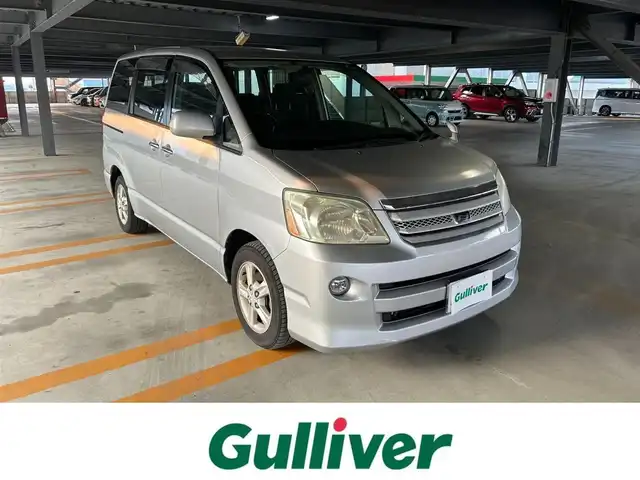 トヨタ ノア X LTD 静岡県 2006(平18)年 17.9万km シルバーM 社外ナビ/バックカメラ/両側電動スライドドア/リモコンキー/ETC/HIDヘッドライト/フォグランプ
