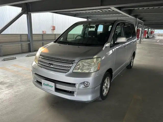 トヨタ ノア X LTD 静岡県 2006(平18)年 17.9万km シルバーM 社外ナビ/バックカメラ/両側電動スライドドア/リモコンキー/ETC/HIDヘッドライト/フォグランプ