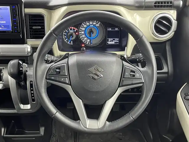 スズキ クロスビー HYBRID MZ 福井県 2018(平30)年 5.9万km キャラバンアイボリーパールメタリック/ホワイト 2トーンルーフ KENWOODナビ/CD/DVD/Bluetooth/フルセグ/パドルシフト/クルーズコントロール/ターボ/シートヒーター/オートライト/フォグランプ/LEDヘッドライト/車線逸脱警告機能/衝突軽減システム