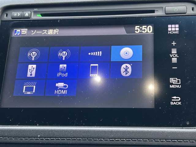ホンダ ヴェゼル ハイブリッド X 愛媛県 2014(平26)年 9.4万km クリスタルブラックパール 登録時走行距離：93279Km/メーカーOP純正ナビ/AM/FM/フルセグTV/Bluetooth/ETC/バックカメラ/ABS/横滑り防止装置/衝突軽減システム/盗難防止装置/カーテンエアバッグ/LEDヘッドライト/オートライト/フォグランプ/エンジンスタートボタン/パドルシフト/スマートキー/スペアキー/純正アルミホイール/純正フロアマット