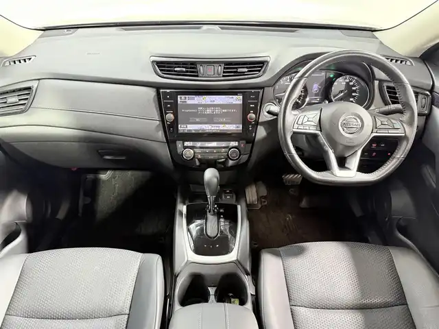 日産 エクストレイル 20X 大阪府 2018(平30)年 1.8万km ダイヤモンドブラック プロパイロット　デジタルインナーミラー　レザーシート　純正大型９インチナビＴＶ　全方位カメラ　ＴＶキャンセラー　シートヒーター　ＥＴＣ　ドラレコ　ルーフレール　レーンアシスト　クリアランスソナー