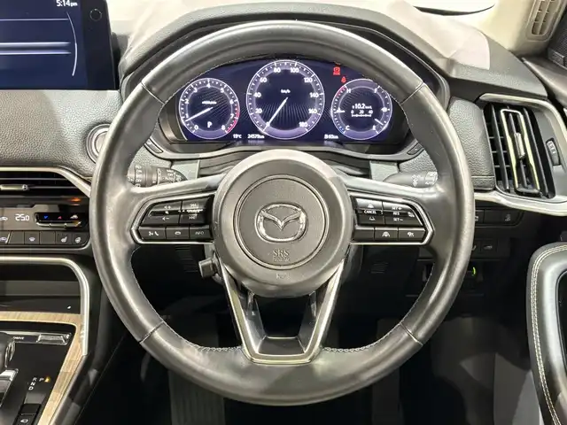 マツダ ＣＸ－６０ 25S Lパッケージ 愛知県 2023(令5)年 2.5万km ロジウムホワイトプレミアムメタリック 純正１２．３インチディスプレイ/サンルーフ/ＢＯＳＥサウンドシステム/３６０°ビューモニター/レーダークルーズコントロール/衝突軽減ブレーキ/車線逸脱警報/ブラインドスポットモニター/クリアランスソナー/ヘッドアップディスプレイ/パワーバックドア/電動パーキングブレーキ/ブレーキホールド/レザーシート/パワーシート【シートメモリー機能付】/ハンドルヒーター/シートヒーター/パドルシフト/前後ドライブレコーダー/ビルトインＥＴＣ/USB＆HDMI入力端子/ＬＥＤヘッドライト/アイドリングストップ/ISOFIX/純正フロアマット/純正20インチアルミホイール