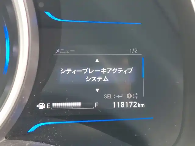 ホンダ フィット ハイブリット Sパッケージ 東京都 2014(平26)年 11.9万km プレミアムホワイトパール 社外ナビ EX008V/フルセグTV/バックカメラ/ETC/プッシュスタート/クルーズコントロール/パドルシフト/寒冷地/純正フロアマット/LEDヘッドライト/オートライト/16インチ純正アルミホイール/スマートキー
