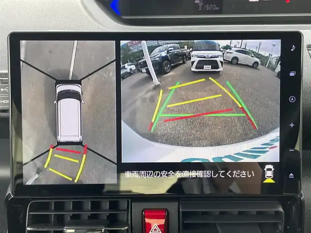 ダイハツ タント カスタム X 大阪府 2022(令4)年 3.2万km シャイニングホワイトパール スマートアシスト　/純正１０インチメモリーナビ　/　・フルセグＴＶ／ＣＤ／ＤＶＤ／ＢＴ／ＭＳＶ　/全方位カメラ　/両側電動パワースライドドア　/シートヒーター　/ＥＴＣ　/前方ドライブレコーダー　/前後コーナーセンサー